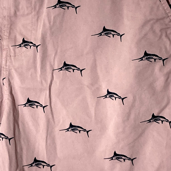 Men's Pink SWORDFISH Chino Shorts - Hudson & Barrow - Size 38 - Picture 4 of 11